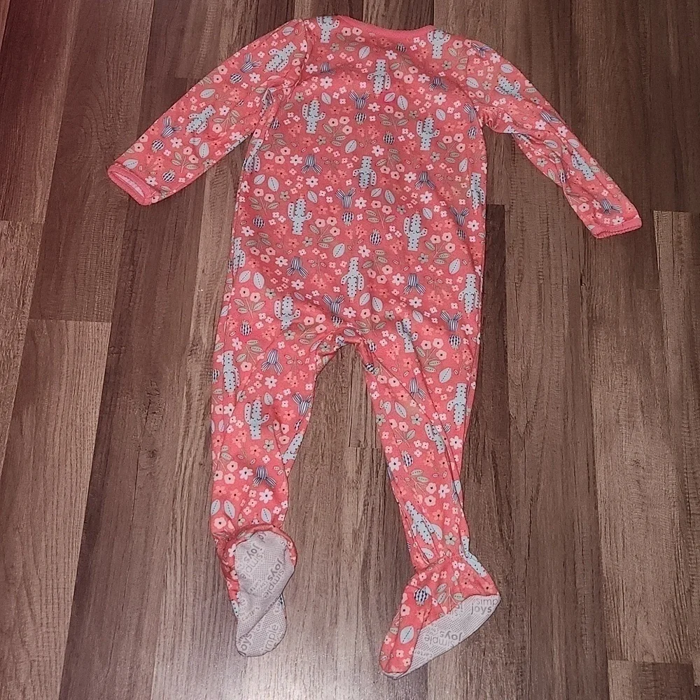 Carter's Cactus & Floral Footie Pajamas Size 3T